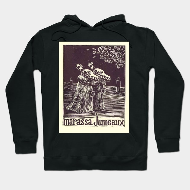 Haitian Twins Hoodie by Lightfeather